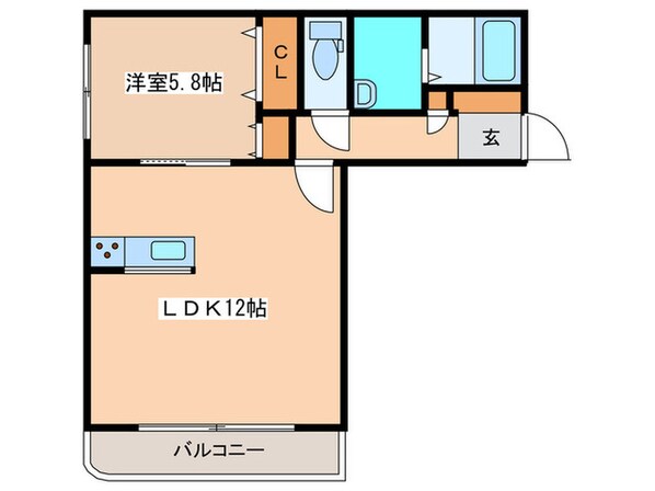 アシルN２０の物件間取画像